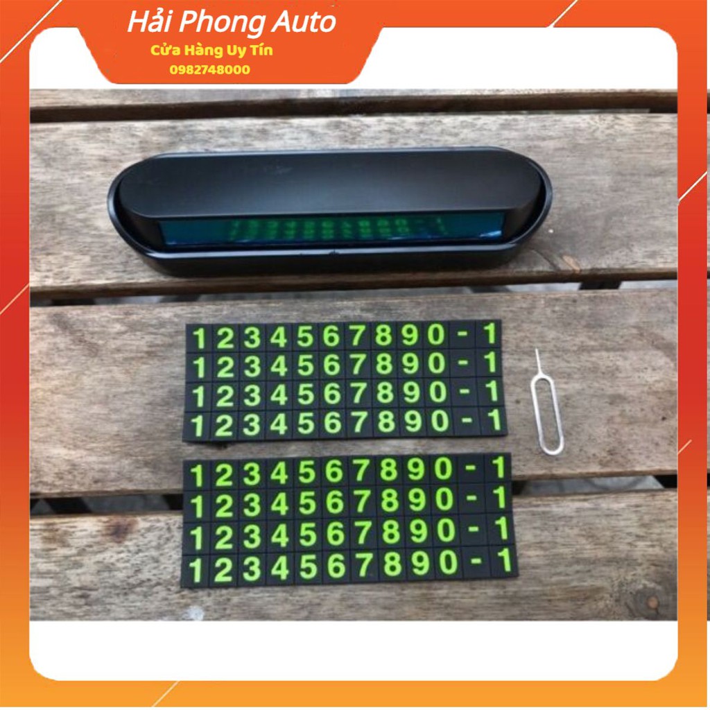 Bảng số điện thoại cho ô tô bộ 4 dãy số đặt taplo ô tô | BigBuy360 - bigbuy360.vn