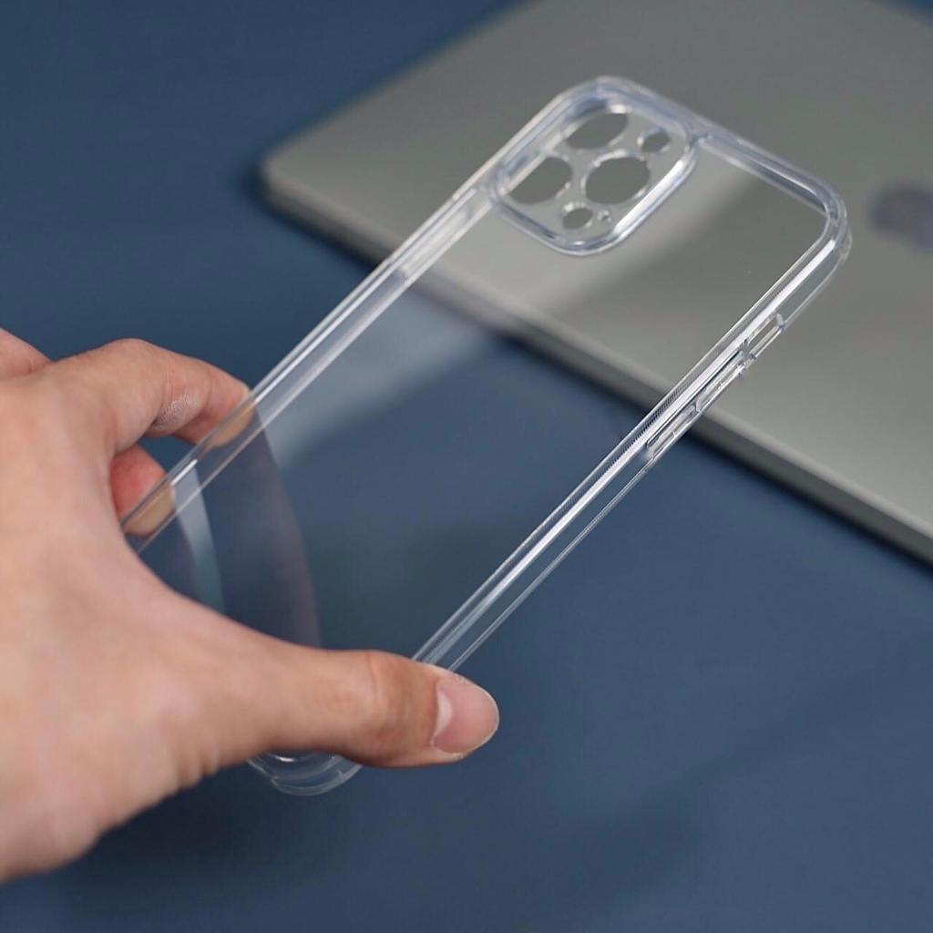 Ốp lưng iphone Ốp Điện Thoại Silicon Mềm Trong Suốt Chống Sốc Cao Cấp Cho iPhone 13 12 Pro Max 6s 7 8 Xs Max XR 11 Pro 12