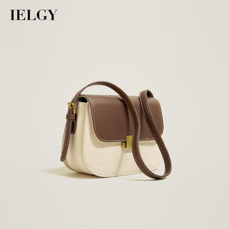Túi đeo chéo vai IELGY màu sắc retro có thể điều chỉnh dành cho nữ