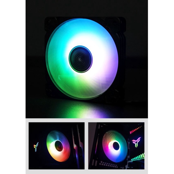 Quạt Tản Nhiệt Jonsbo FR925, Fan 9cm Led RGB - Tự Động Đổi Màu / Sync Main/ Đồng Bộ Hub