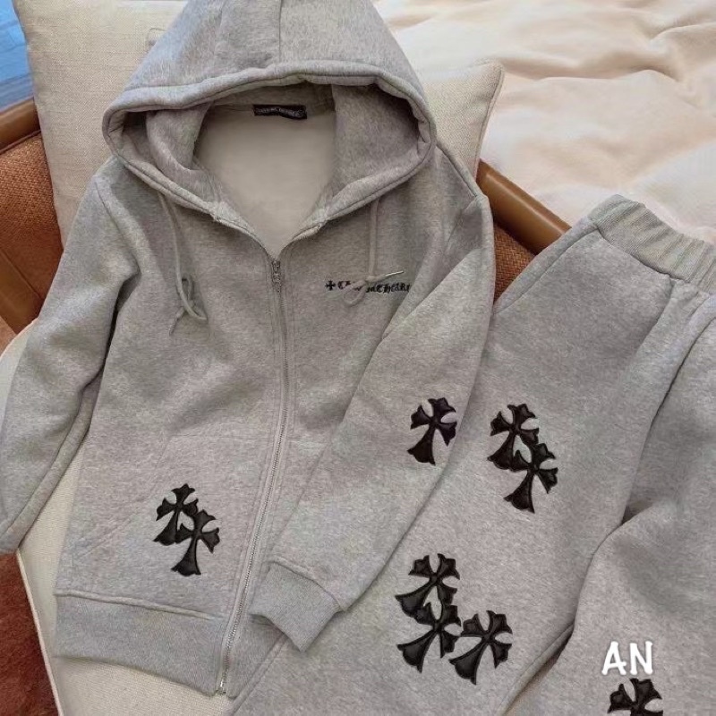 Set bộ nỉ CH kéo khoá hàng QC cao cấp