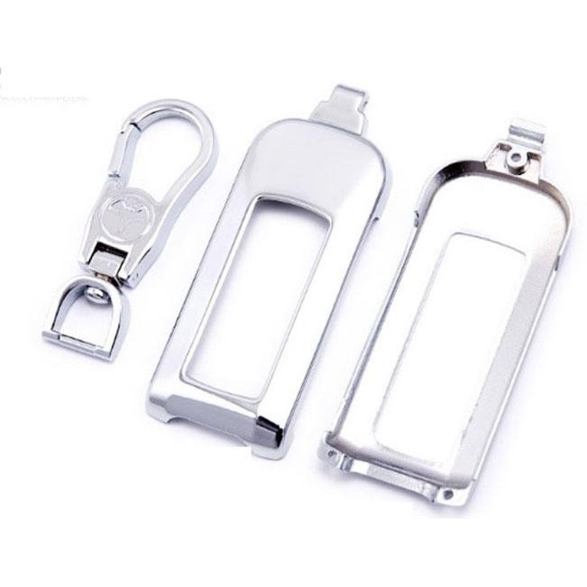 Ốp vỏ chìa khóa Inox cao cấp cho xe Mitsu Xpander 2019- Mẫu M02