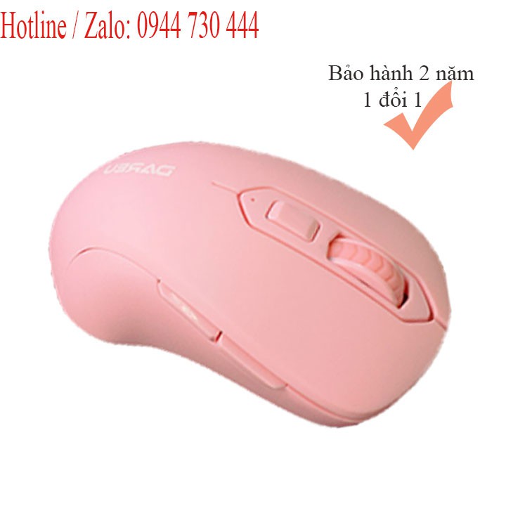 Chuột Dareu LM115G màu hồng bảo hành 12 tháng