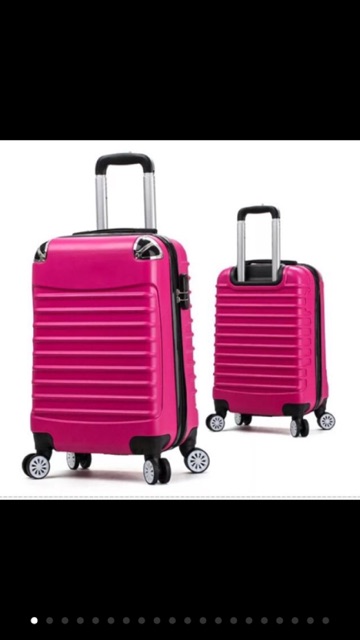 Vali kéo size 20 bọc góc cá tính đủ mầu