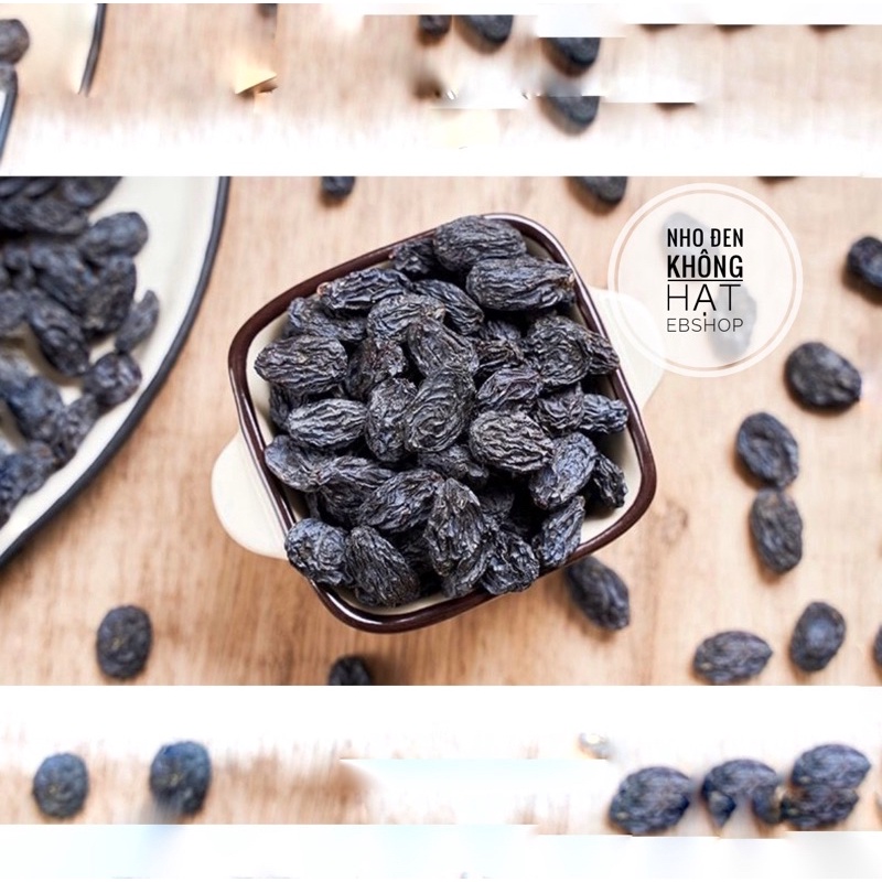 NHO ĐEN SẤY KHÔ KHÔNG HẠT 1KG