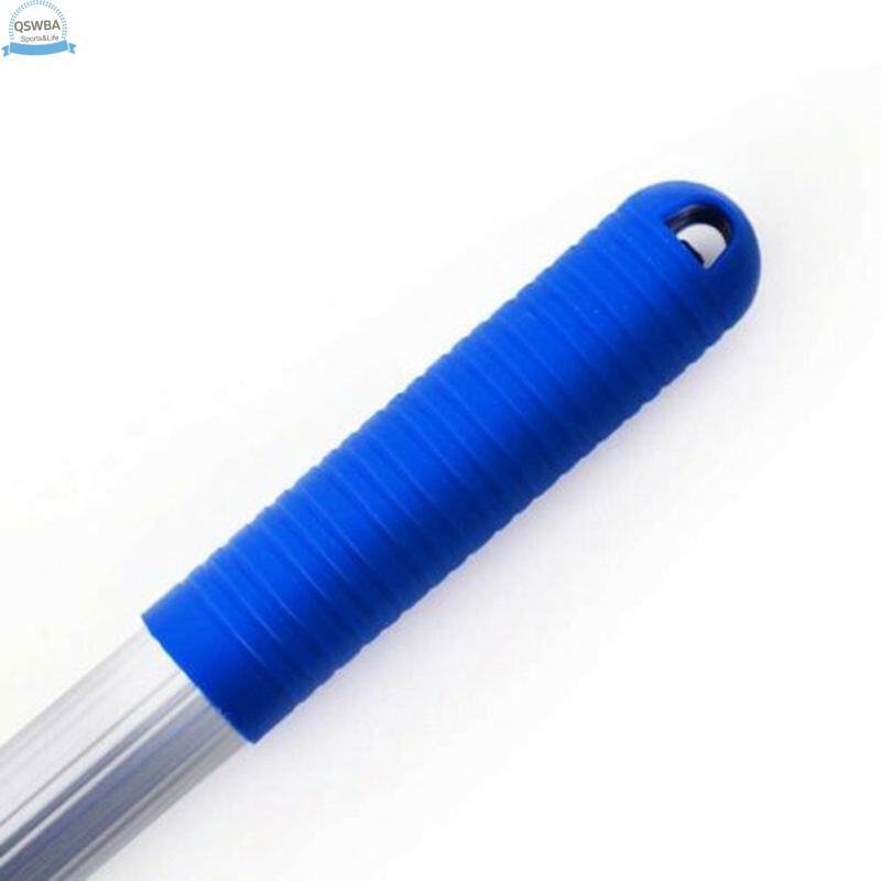 Qswba Swimming Pool Deep Bag Leaf Rake Mesh Skimmer With Telescopic Pole Cleaning Tool