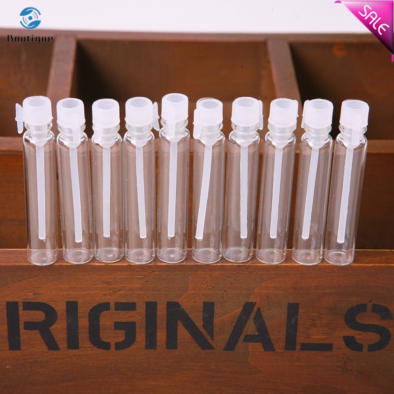 Bộ 10 Lọ Thủy Tinh Rỗng 1ml 2ml 3ml Đựng Nước Hoa | BigBuy360 - bigbuy360.vn