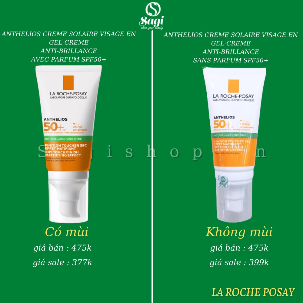 Kem Chống Nắng LA ROCHE POSAY - ANTI SHINE (Mẫu mới)