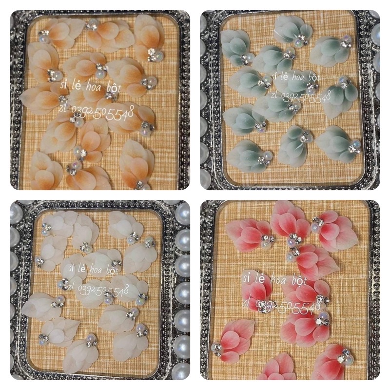 Hoa Bột Nail (Hoa Góc Tay) Giá 1Bông