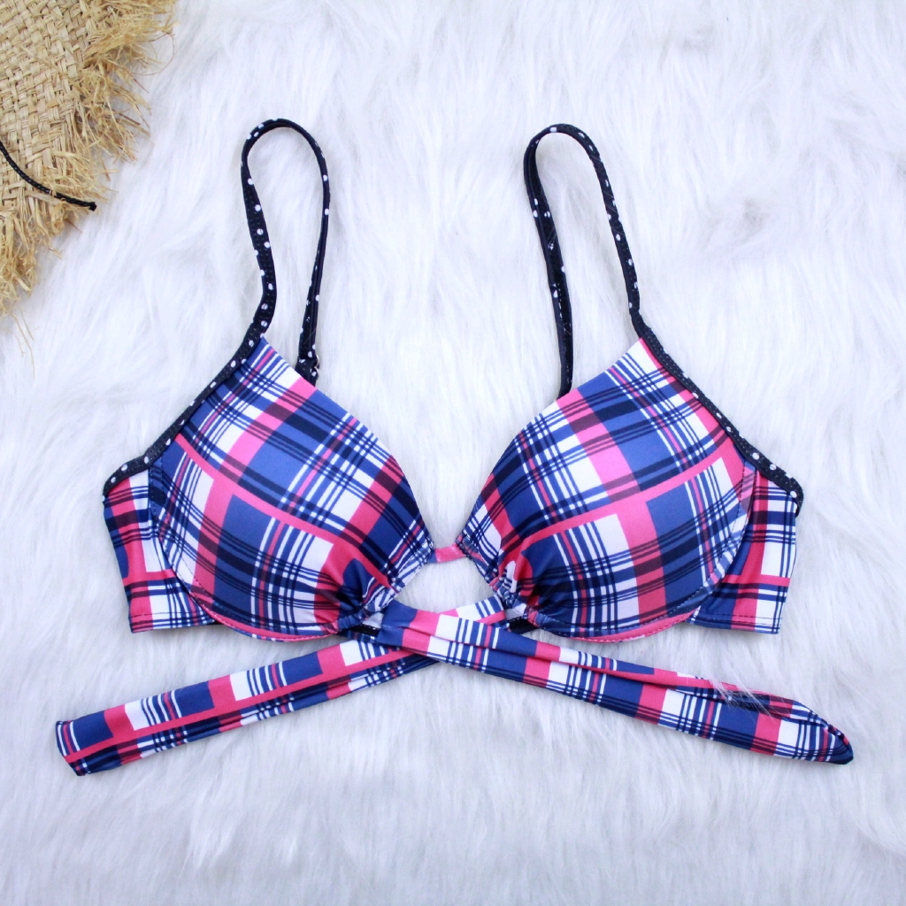 Bộ Đồ Bơi Họa Tiết Ca Rô Ca Rô Xinh Xắn Theo Phong Cách Âu Mỹ Dành Cho Nữ | BigBuy360 - bigbuy360.vn