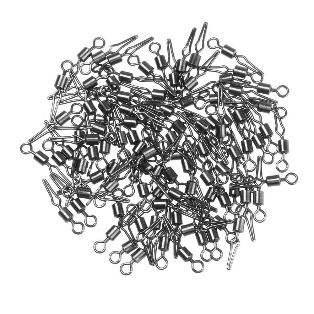 Set 100 Móc Câu Cá Kèm Kẹp Gắn Bên Tiện Lợi