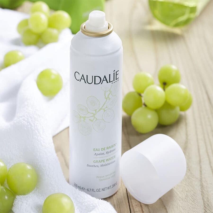 Xịt khoáng Caudalie Grape Water chiết xuất nho hữu cơ/nho sạch organic Nội địa Pháp - Naa Cosmetic