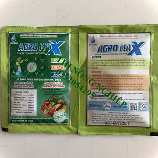 Phân bón vi lượng bung to hết cở bóng da sáng trái Thanh Long - AGRO MAX