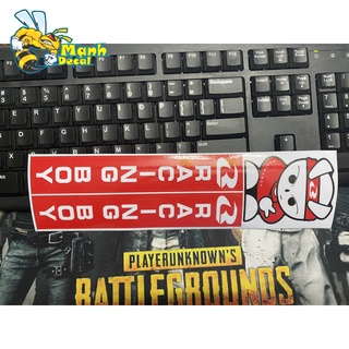 tem dán phuộc xe máy racing boy