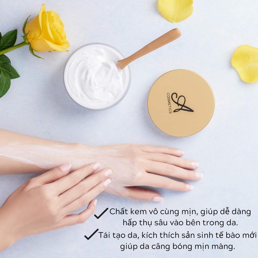 Kem Trắng Da KB124759 ACOMESTICS Ủ Trắng Tinh Thể Nước Toàn Thân Trắng Bật Tone SPF25+ (250g)