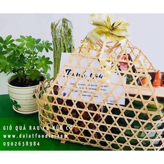 Giỏ  Đan Tre Đựng Đồ, Decor  Chụp Hình G6.1
