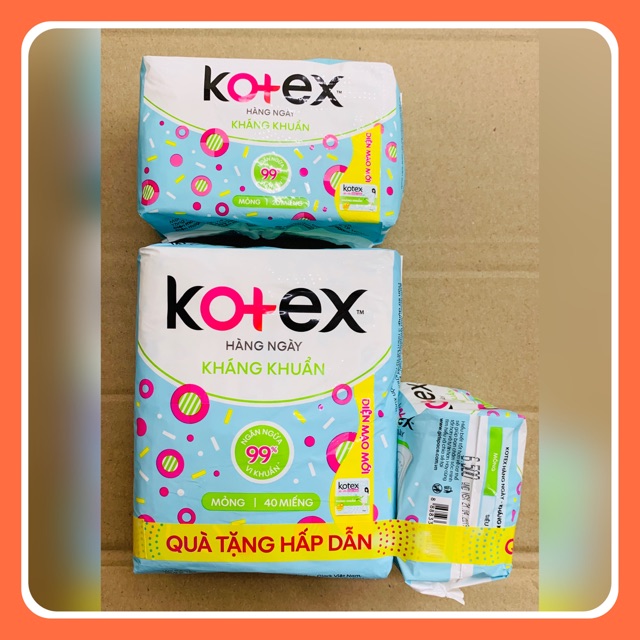 Băng vệ sinh kotex hàng ngày kháng khuẩn