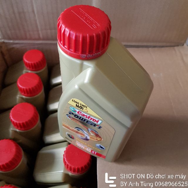 Dầu nhớt xe máy Castrol Power 1 10w40
