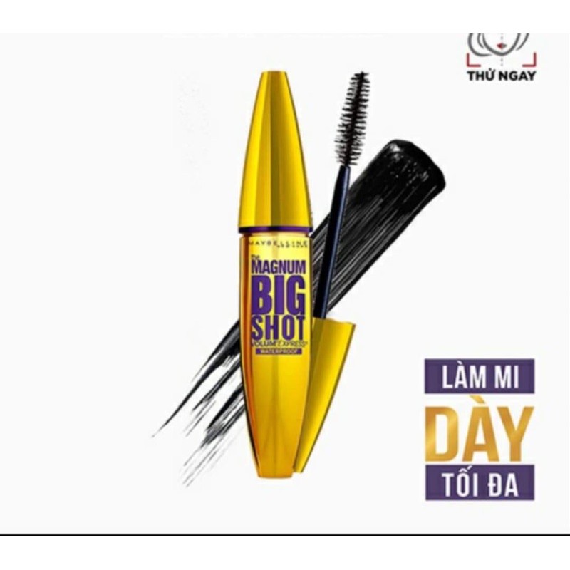 Mascara dày mi cực đại maybelline Newyork Colossal Big Shot Waterproof