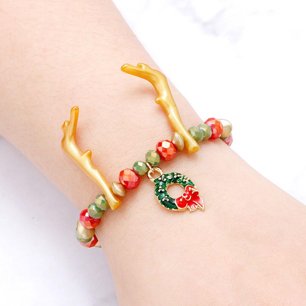 Vòng Tay Phong Cách Giáng Sinh Thời Trang Có Thể Điều Chỉnh