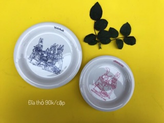 Bát đĩa ăn dặm cho bé gốm Nhật