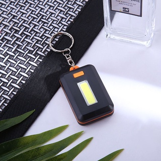 Móc khóa đèn pin mini cob led 3 chế độ