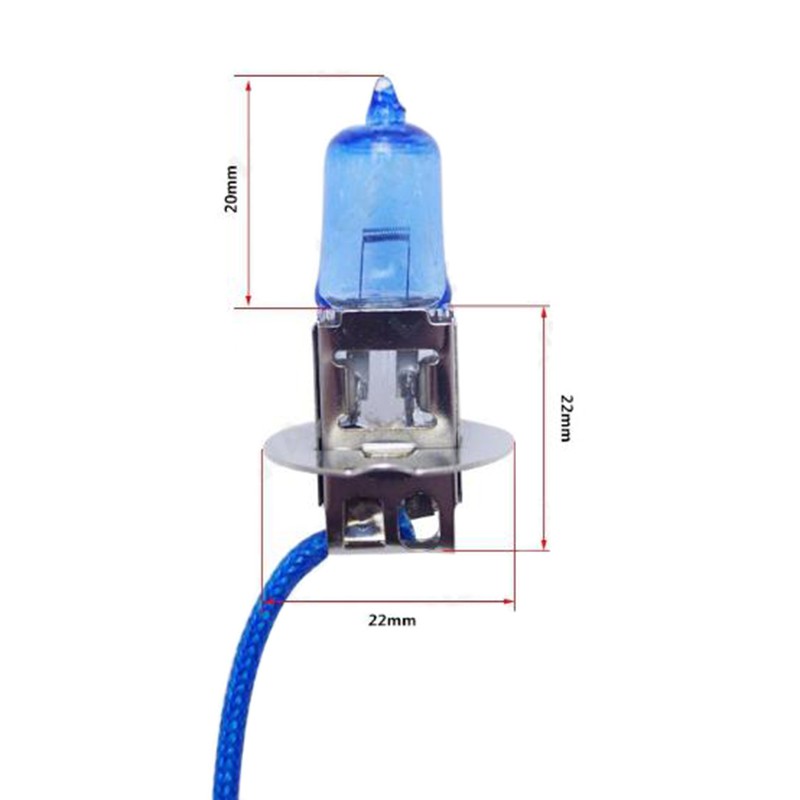 1 Bóng Đèn Pha Xenon H1 H3 H4 H7 H11 9006 9007 Xenon Cho Xe Hơi