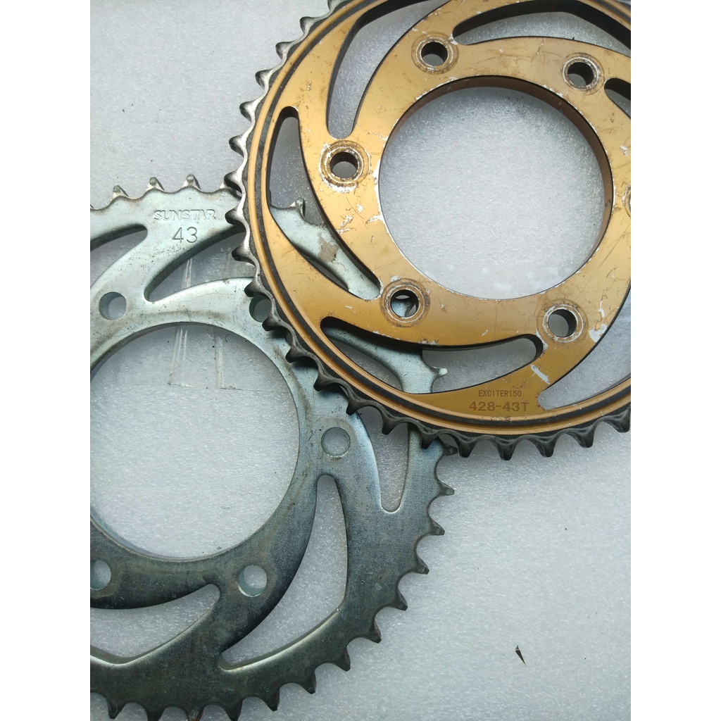 Dĩa 43T Tăng nước đề cho EX 150 (hàng xài lướt 95%)