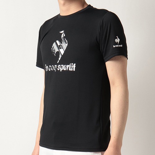 Áo T-Shirt le coq sportif nam - QTMTJA01-BLK