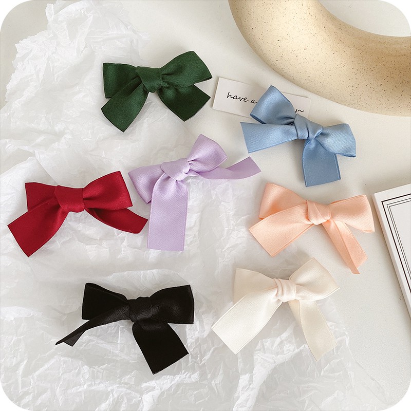 Dây Buộc Tóc Kiểu Nơ Xinh Xắn Cho Nữ