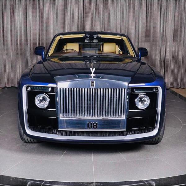 Mô hình xe ô tô kim loại  Rolls-Royce sweptail 1:24  - Mohinhxe