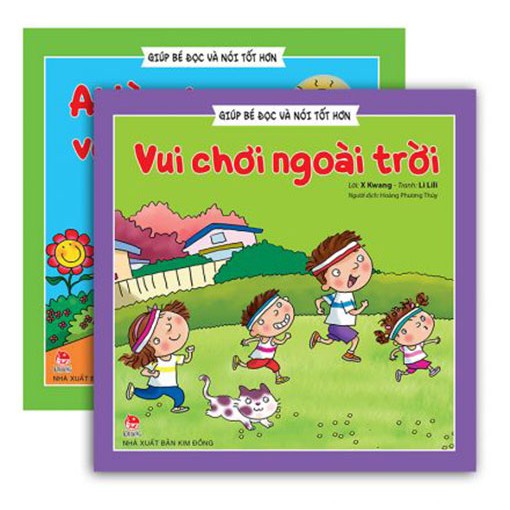 Combo Sách - Giúp bé đọc và nói tốt hơn ( 10 quyển ) - NXB Kim Đồng