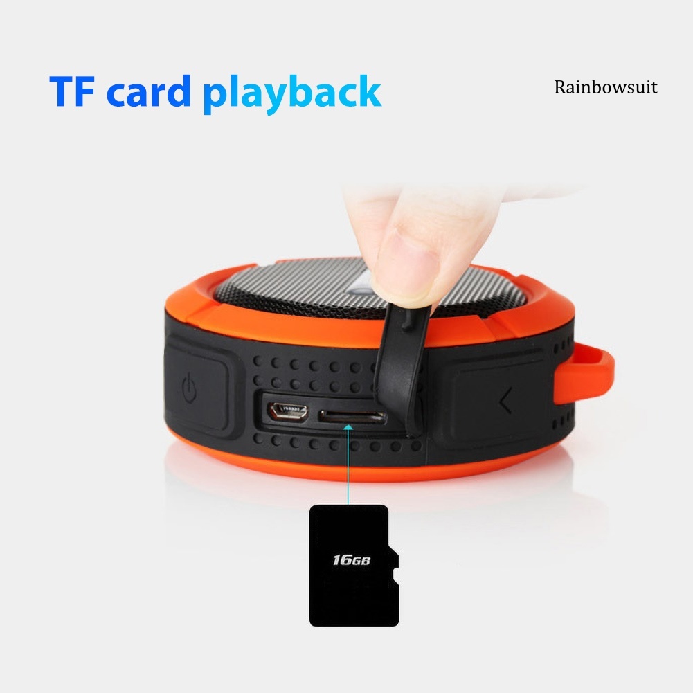 Loa Bluetooth RB C6 Chống Nước Âm Thanh Stereo Sống Động Chất Lượng Cao