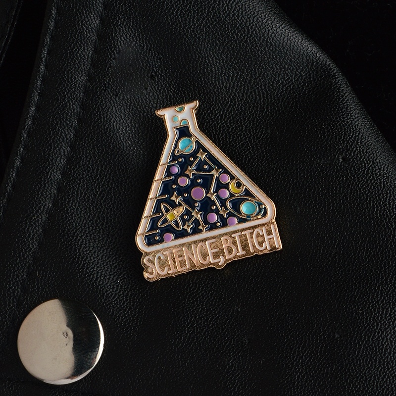 Huy Hiệu Cài Áo Hình Hành Tinh Vũ Trụ Ngộ Nghĩnh