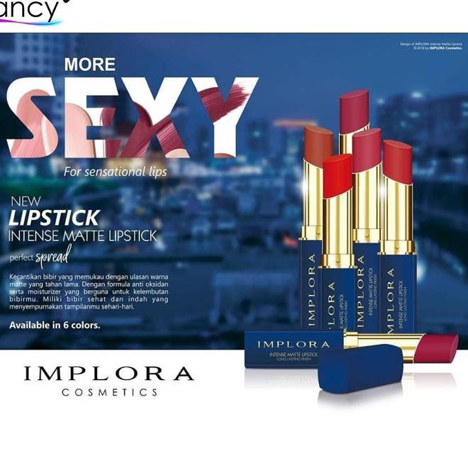 (hàng Mới Về) Son Môi Lì Lâu Trôi Màu Sắc Thời Trang Thương Hiệu Monthly Implora | BigBuy360 - bigbuy360.vn