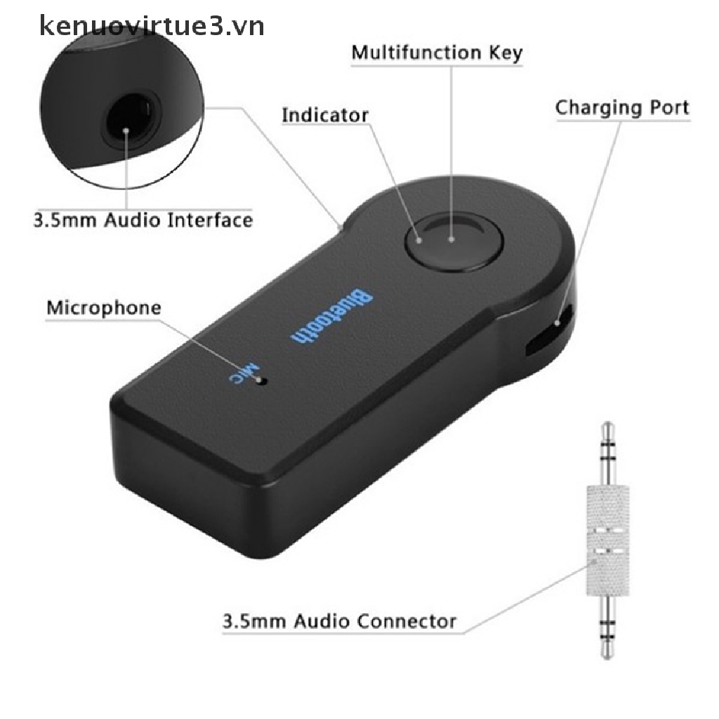Thiết bị thu phát âm thanh bluetooth 4.0 Aux dạng Usb 3.5mm