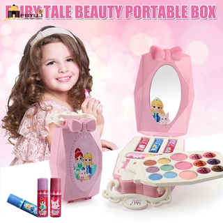 FBYUJ- Mini Box Make Up Set for Kids Girl Safety Tested Non Toxic Girls Toy Make Up Kit
