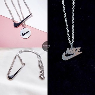 Vòng cổ Thép Titan logo Nike Phong Cách Hip Hop Cho Cặp Đôi - Phụ kiện_HH