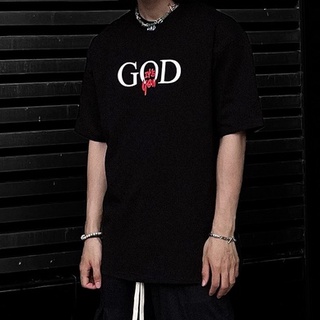 Áo thun BADNOTGOOD NO GOD (Đen/Nâu)