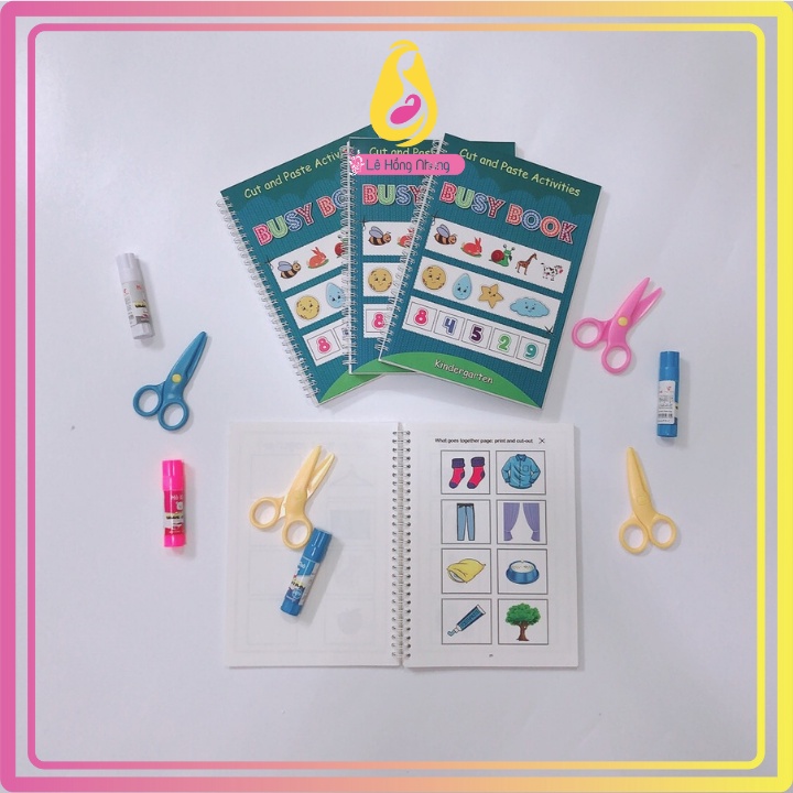 Busy book giúp bé phát triển kỹ năng và tư duy