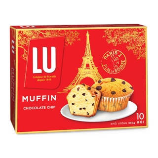 BÁNH LU MUFFIN HẠT SOCOLA 100G - 250G