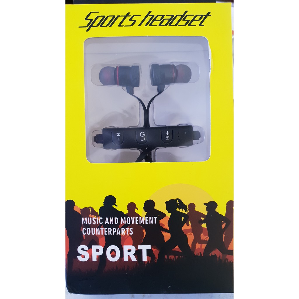 Tai nghe Bluetooth sports headset (có thể chuyển bài ở tai nghe)