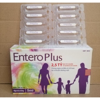 Men nước Enter Plus giúp cân bằng hệ vi sinh đường ruột.