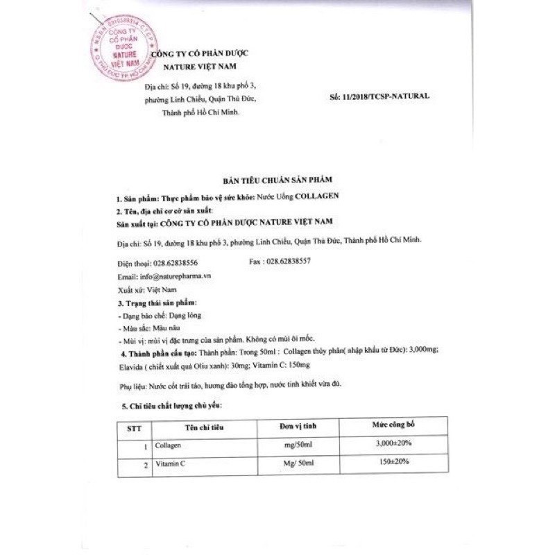 [CHÍNH HÃNG 100%] Nước Uống Collgen Shon Ngọc Trinh, Trẻ Hóa Da, Giúp Da Căng Mịn Sáng Bóng, Tươi Trẻ, Mịn Màng | BigBuy360 - bigbuy360.vn