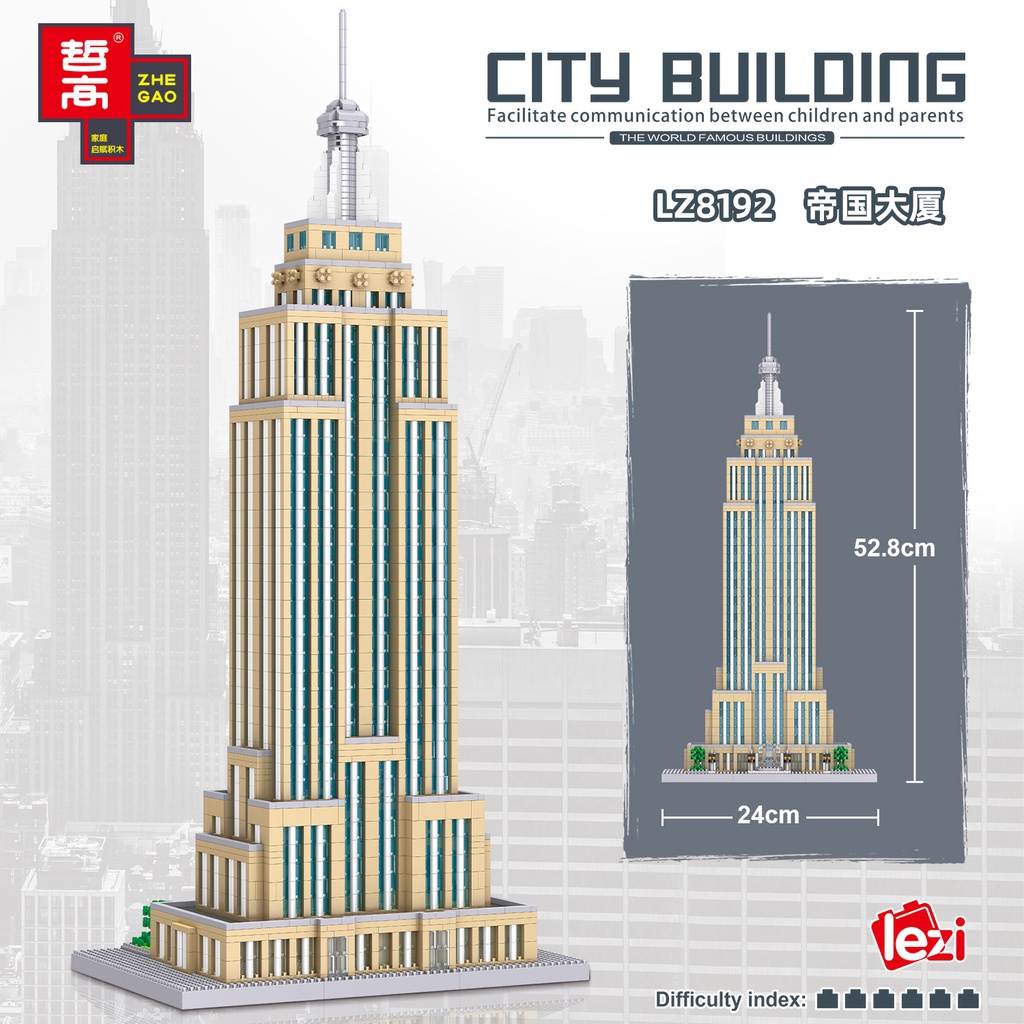 Bộ Đồ Chơi Lắp Ráp Mô Hình LZ8192 DIY Độc Đáo Thú Vị