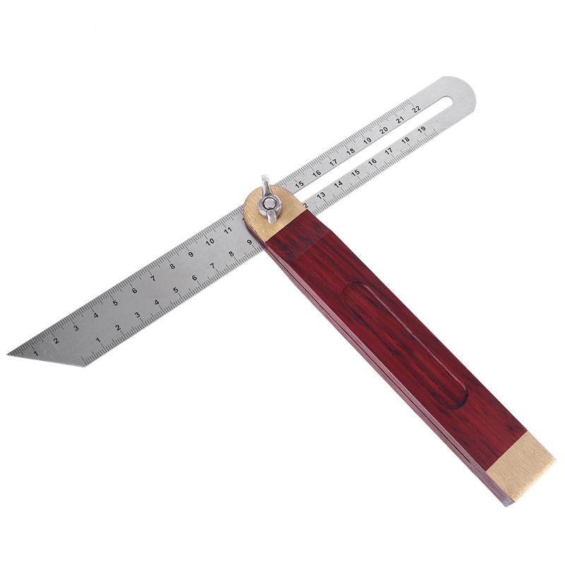 Thước Đo Góc Dạng Trượt Chữ T Bằng Thép Không Gỉ Có Thể Điều Chỉnh