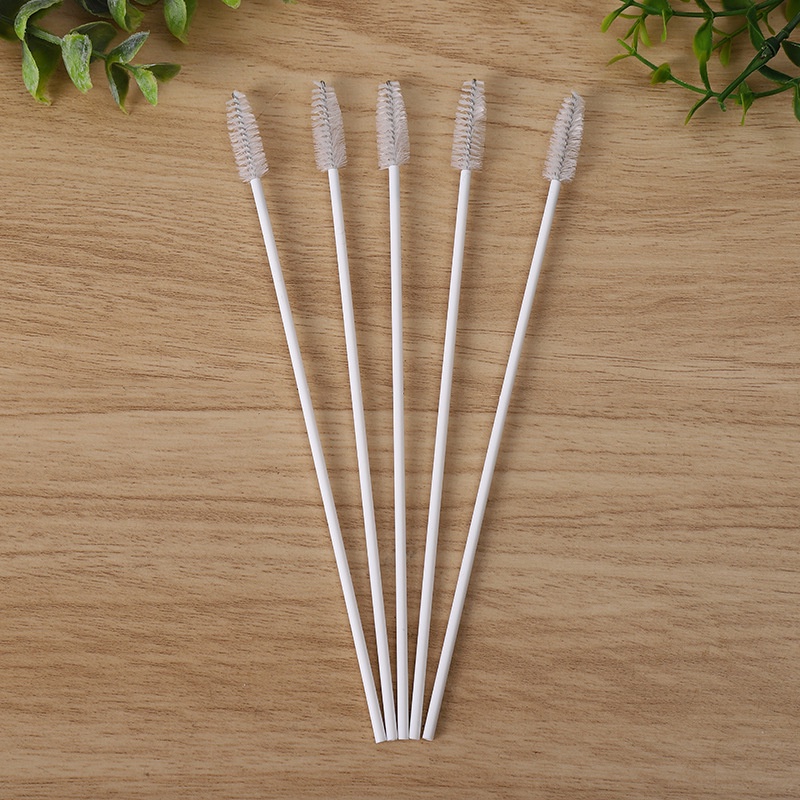 E35 - Cọ mini rửa bình sữa, ống hút, núm ti, dây hút mũi thân nhựa