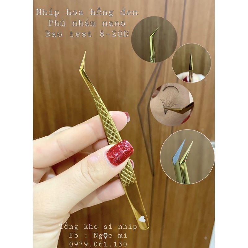 Nhíp hoa hồng đen