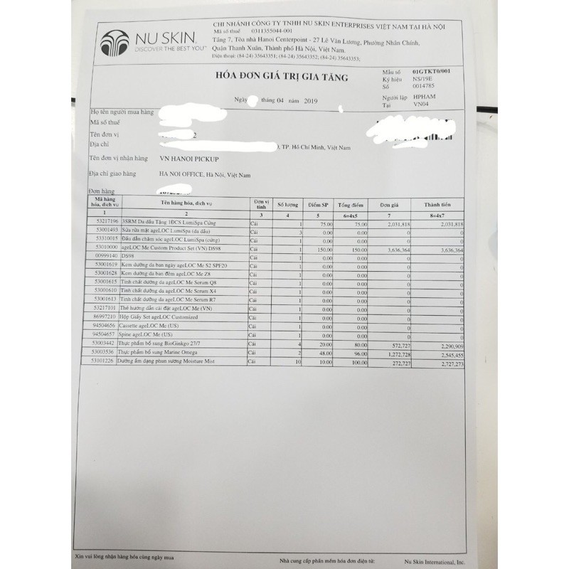 Bioginkgo Nuskin bạch quả hỗ trợ tăng trí nhớ