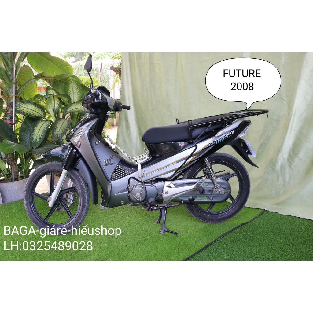 Giá chở hàng – BAGA XE WAVE FUTURE 2008 CAO CẤP. lắp đặt cực nhanh, đơn giản, chắc chắn,đa năng.